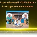 Bürgermeisterwahl 2026 - Ihre Fragen an die Kandidaten