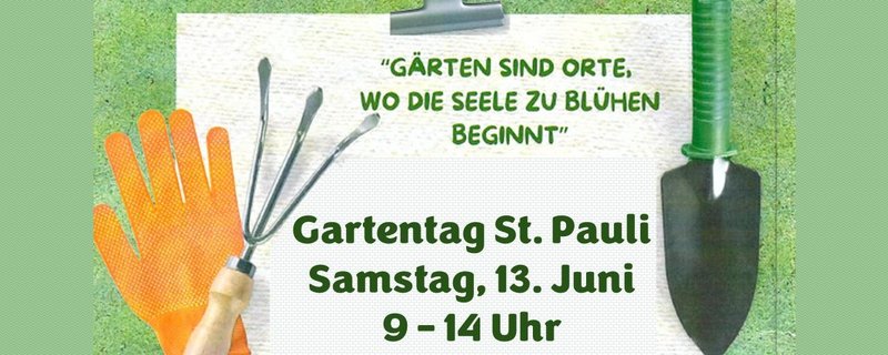 Gartentag in St. Pauli