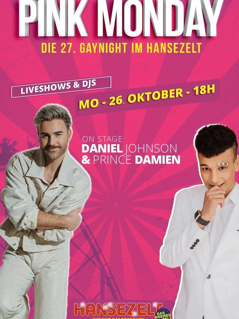PINK MONDAY – Die 27. GAYNIGHT