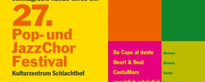 Pop- und Jazzchorfestival