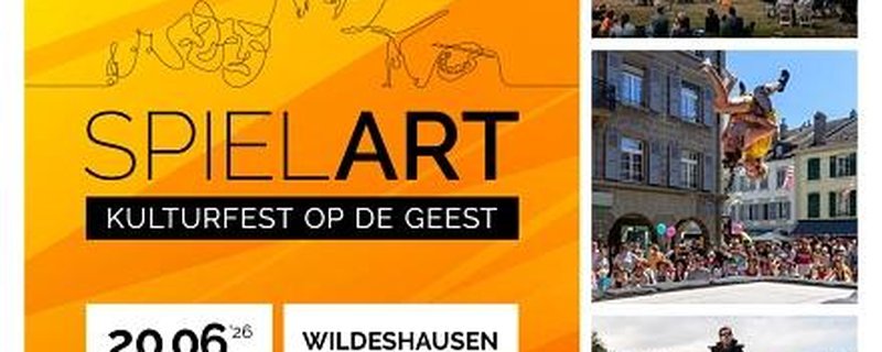 SommerKultur: SpielART: Kulturfest op de Geest