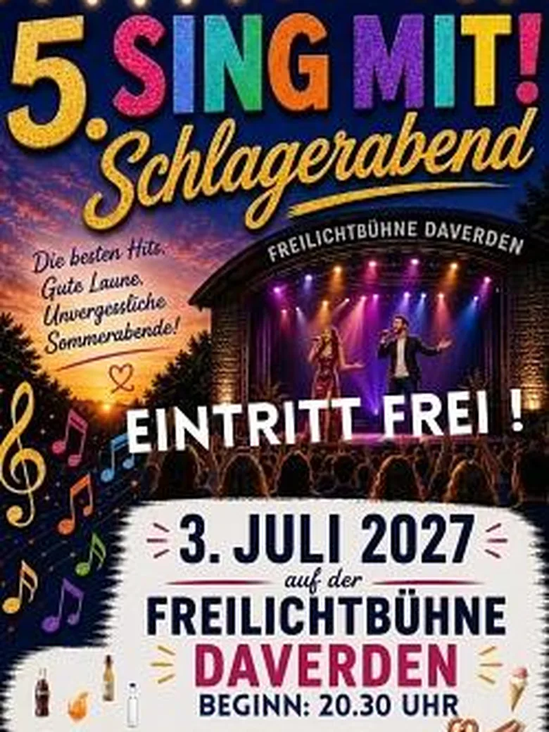 5. SING MIT! Schlagerabend