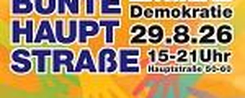 Bunte Hauptstraße