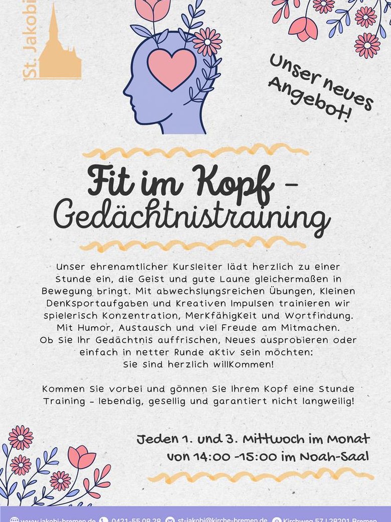 Fit im Kopf – Gedächtnistraining