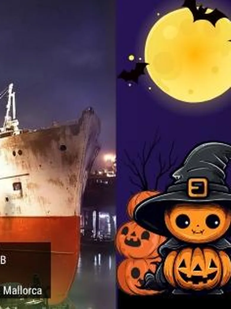 Halloween Geisterschiff (Für Kinder)