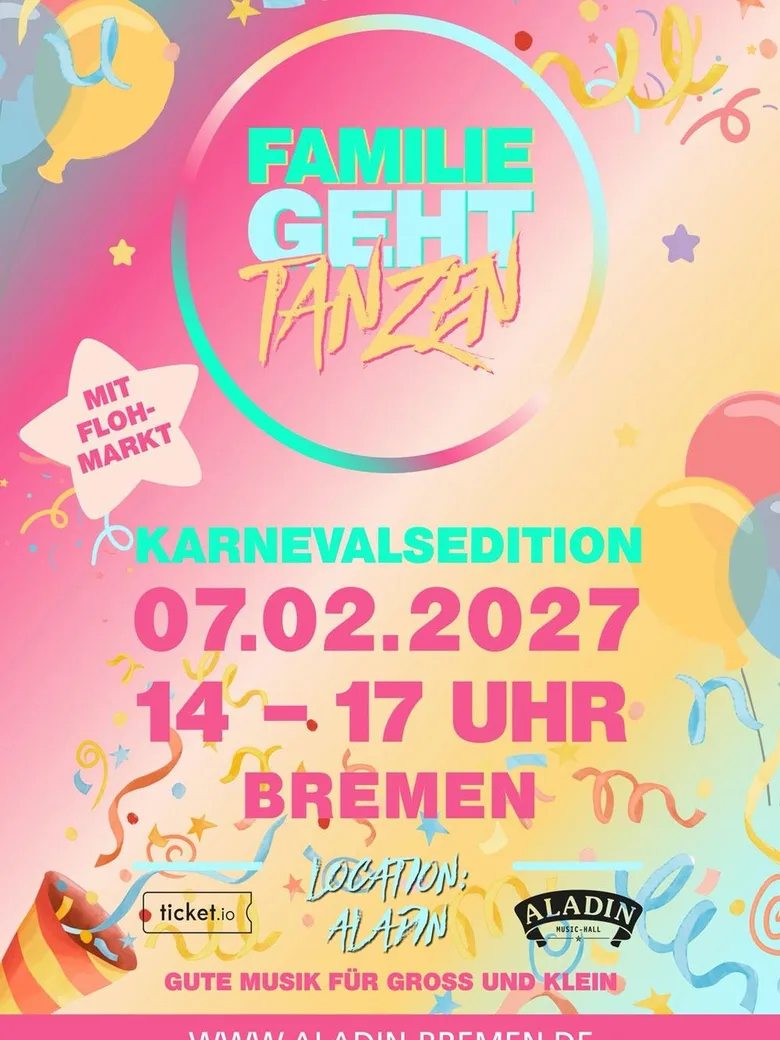 FAMILIEGEHTTANZEN – Karnevalsedition