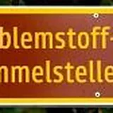 Problemabfallsammlung auf dem Recyclinghof