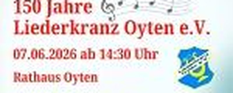 150 Jahre Liederkranz Oyten