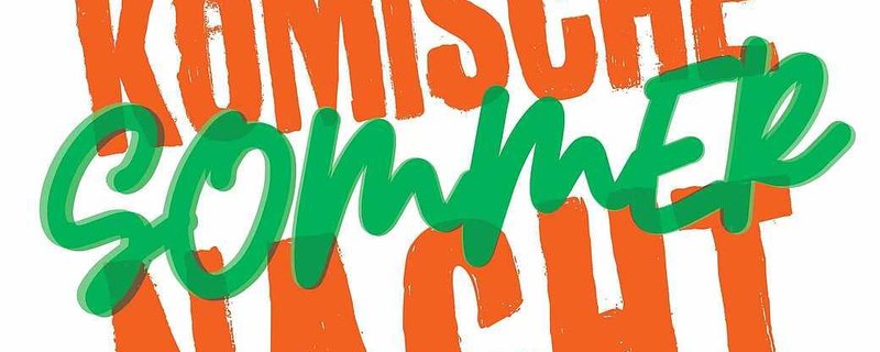 Zu Gast im Park: 14. Komische SommerNacht