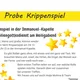 Krippenspiel-Probe für Immanuel-Kapelle