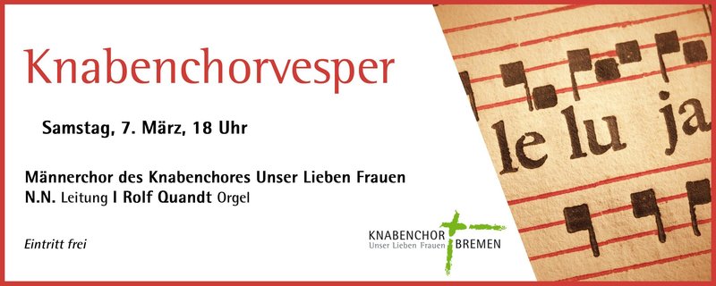 Knabenchorvesper