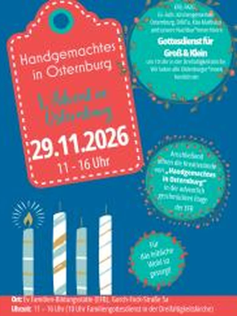 Kreativmarkt "Handgemachtes in Osternburg"