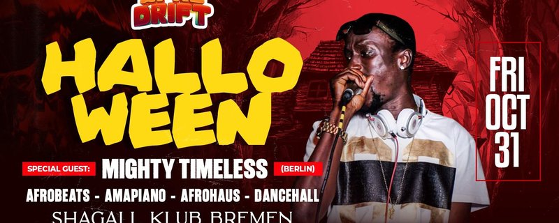 AFRO DRIFT HALLOWEEN