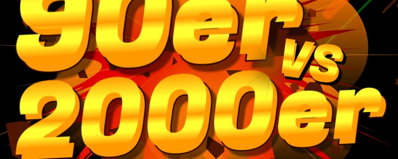 90er vs 2000er Party