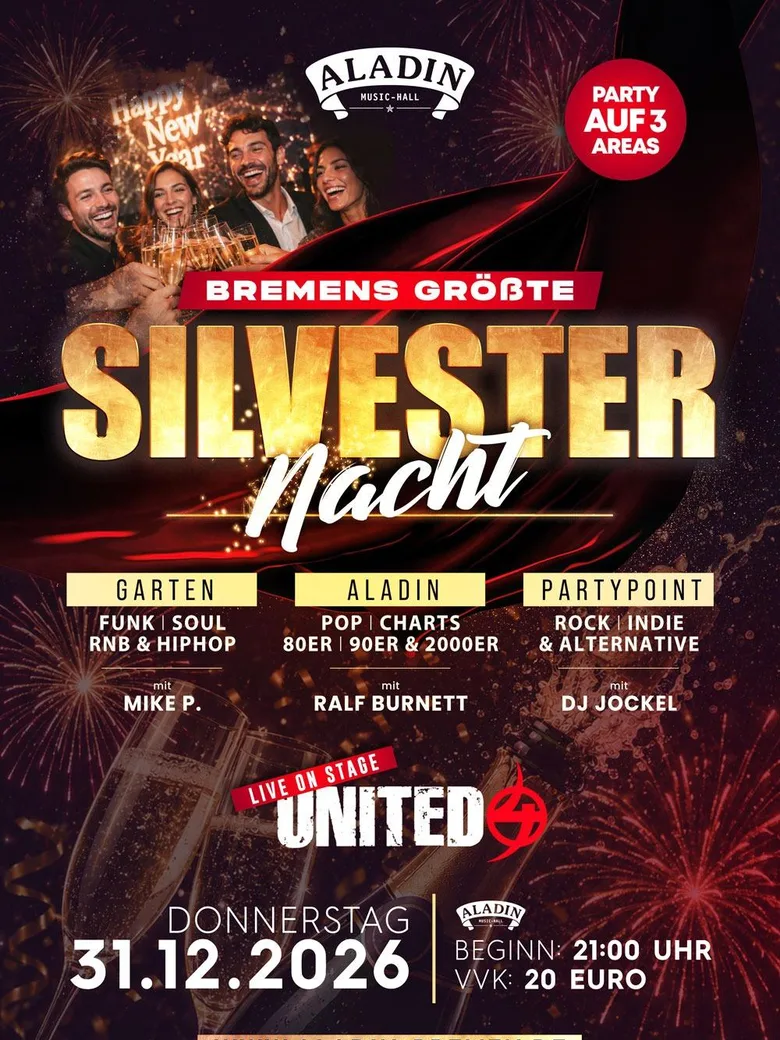 BREMENS GRÖßTE SILVESTER NACHT
