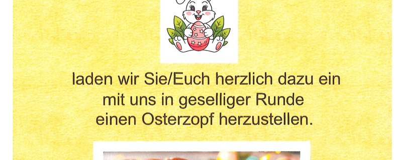 St. Jakobi Osterzopfbacken