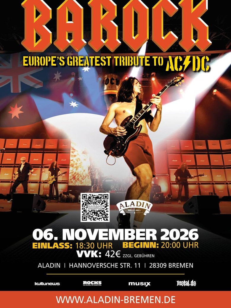 BAROCK – World`s #1 AC/DC Tribute