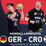 HANDBALL-LÄNDERSPIEL DER MÄNNER