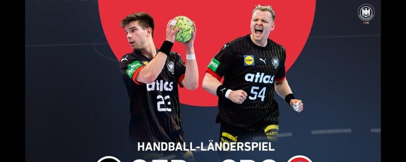 HANDBALL-LÄNDERSPIEL DER MÄNNER