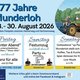 777. Dorfjubiläum in Munderloh