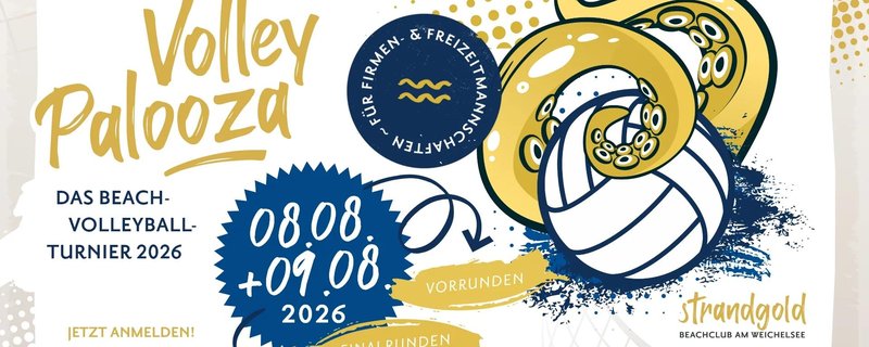 VolleyPalooza - das Volleyballturnier am Weichelsee