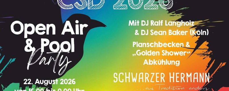 Schwarzer Hermann Open Air Party 2026