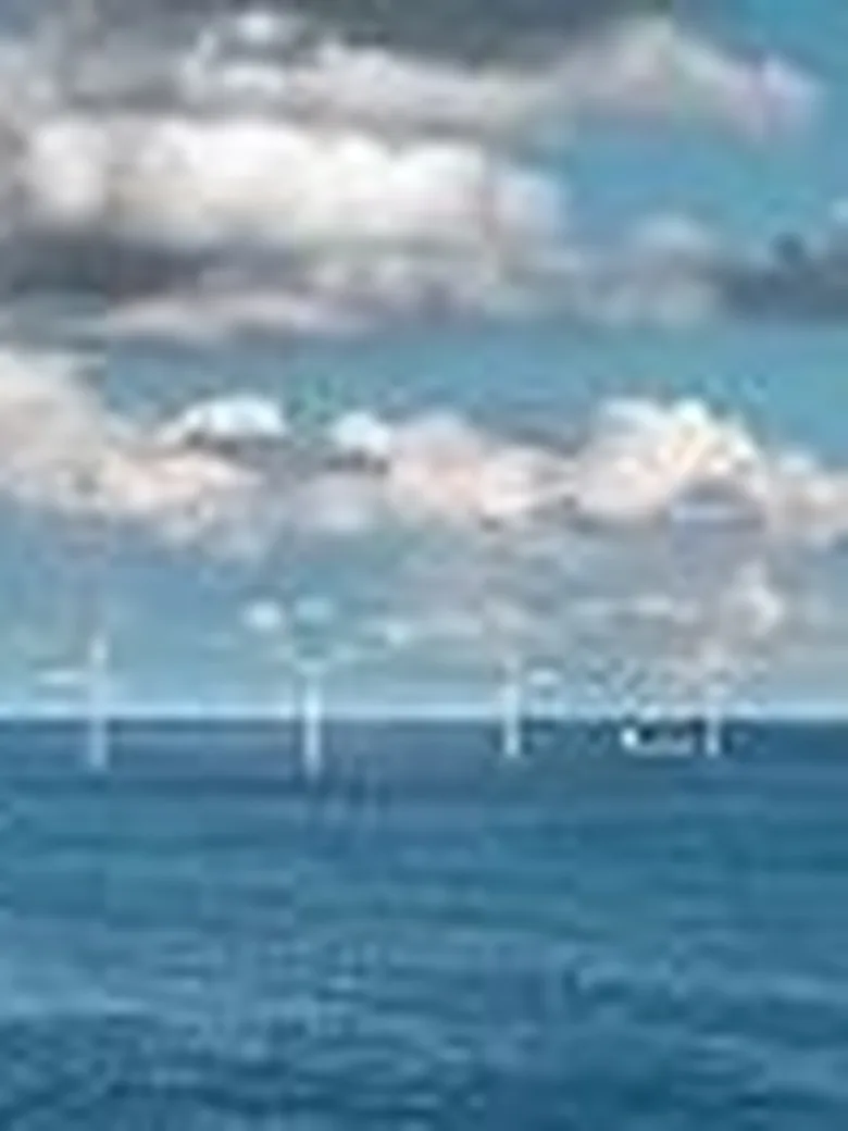 Windkraft auf See