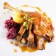 Gänsemenü zum Martinstag im Restaurant alto