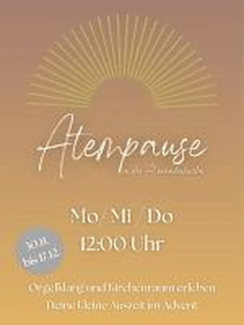 Atempause im Advent