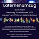 Laternenumzug durch Baden