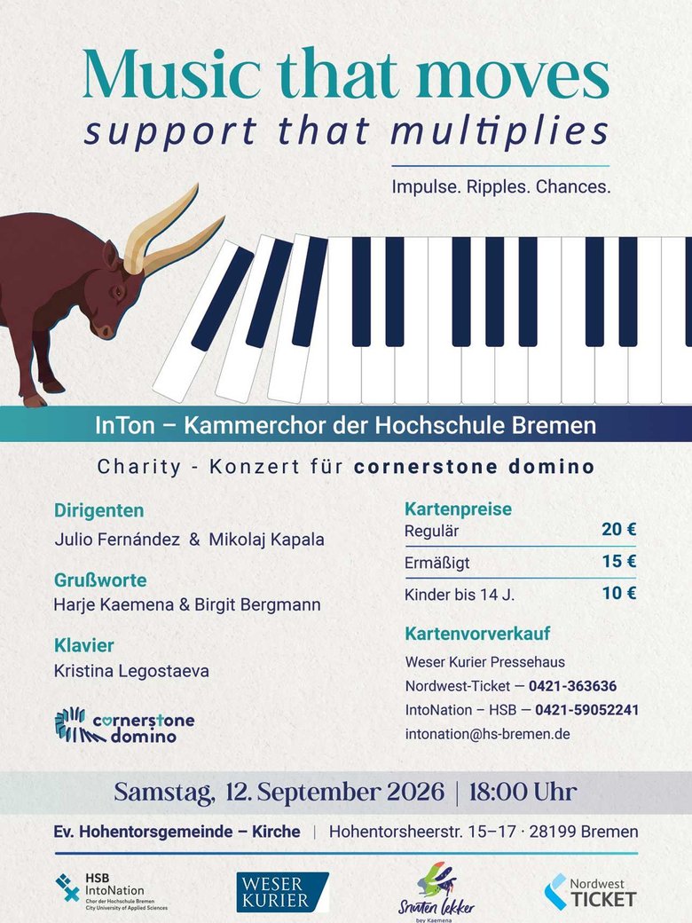 Charity - Konzert für cornerstone domino