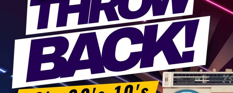 THROW BACK! - 90's 00's 10's mit DJ JUMAXX!