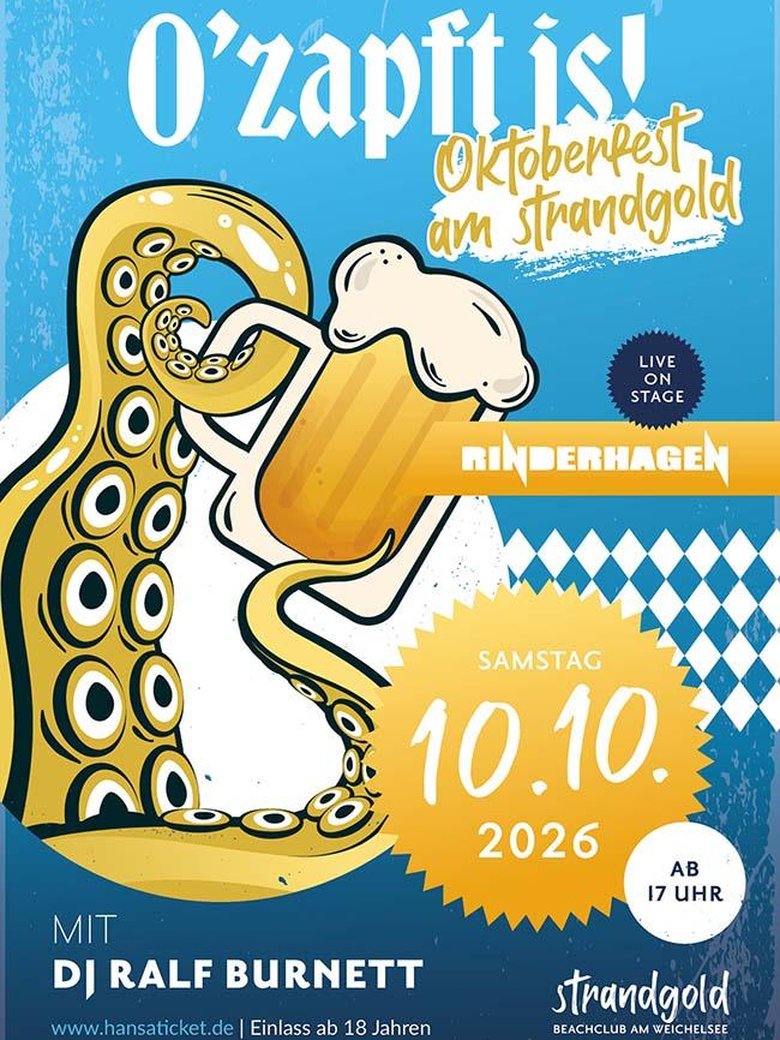 O zapft is! Oktoberfest am strandgold rotenburg