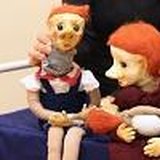Puppentheater in der Bibliothek