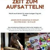 Zeit zum Aufsatteln!
