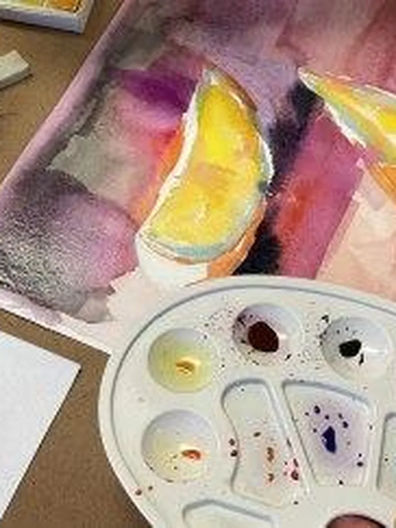 Coffee, Cookie ’n‘ Paint - Aquarell