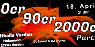 80er 90er Party 2000er Party