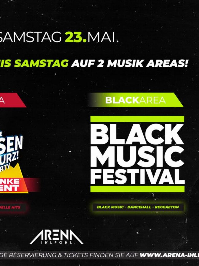 KASSENSTURZ vs. BLACK MUSIC FESTIVAL | 2 AREAS