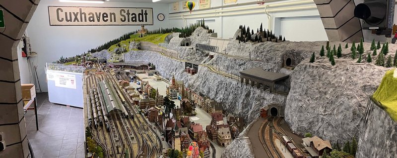 Besichtigung Modelleisenbahn