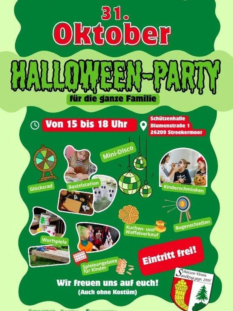 Halloween-Party für die ganze Familie