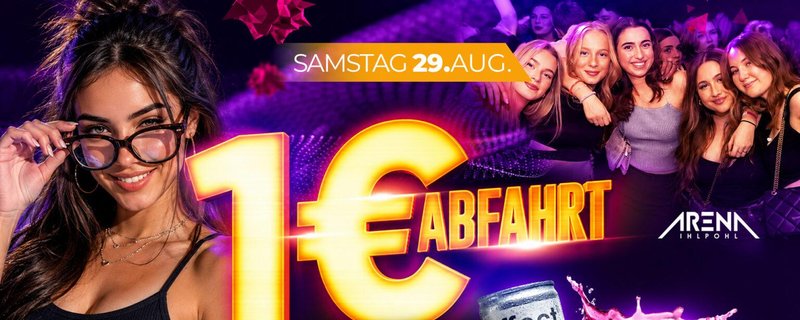 1€ ABFAHRT – MEGA SPECIALS!