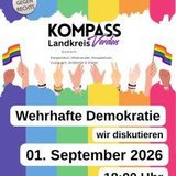 Podiumsdiskussion „Wehrhafte Demokratie"