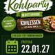 Im nächsten Jahr NEU: Firmen-Kohlparty im Hamme Forum!