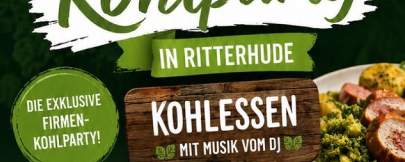 Im nächsten Jahr NEU: Firmen-Kohlparty im Hamme Forum!