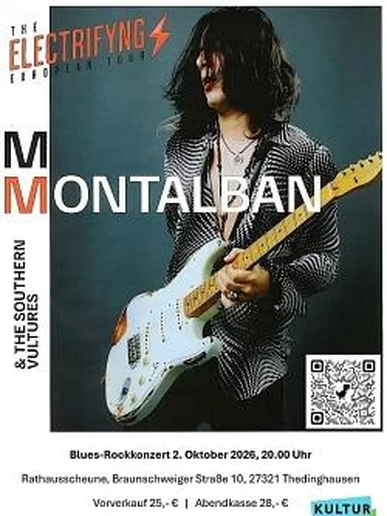 Bluesrockkonzert: Miguel Montalban & The Southern Vultures