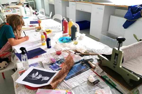 Dein eigenes Kunstwerk aus der Druckpresse