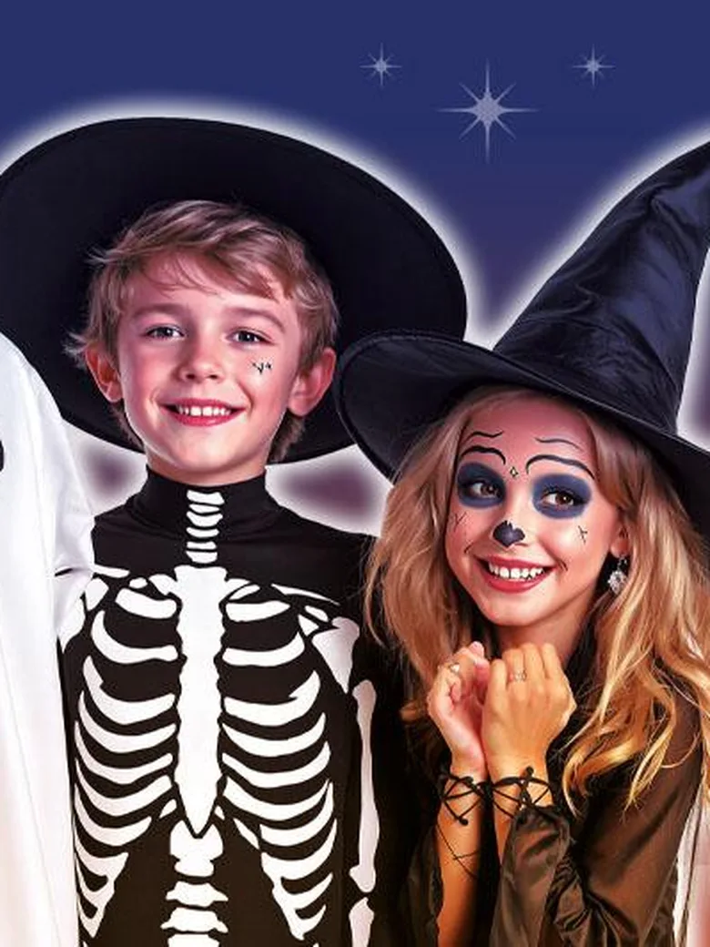 Kinder-Halloween