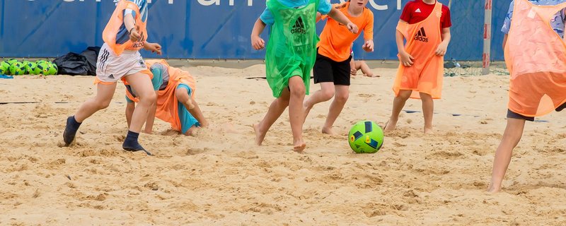 Beachsoccer für Kids