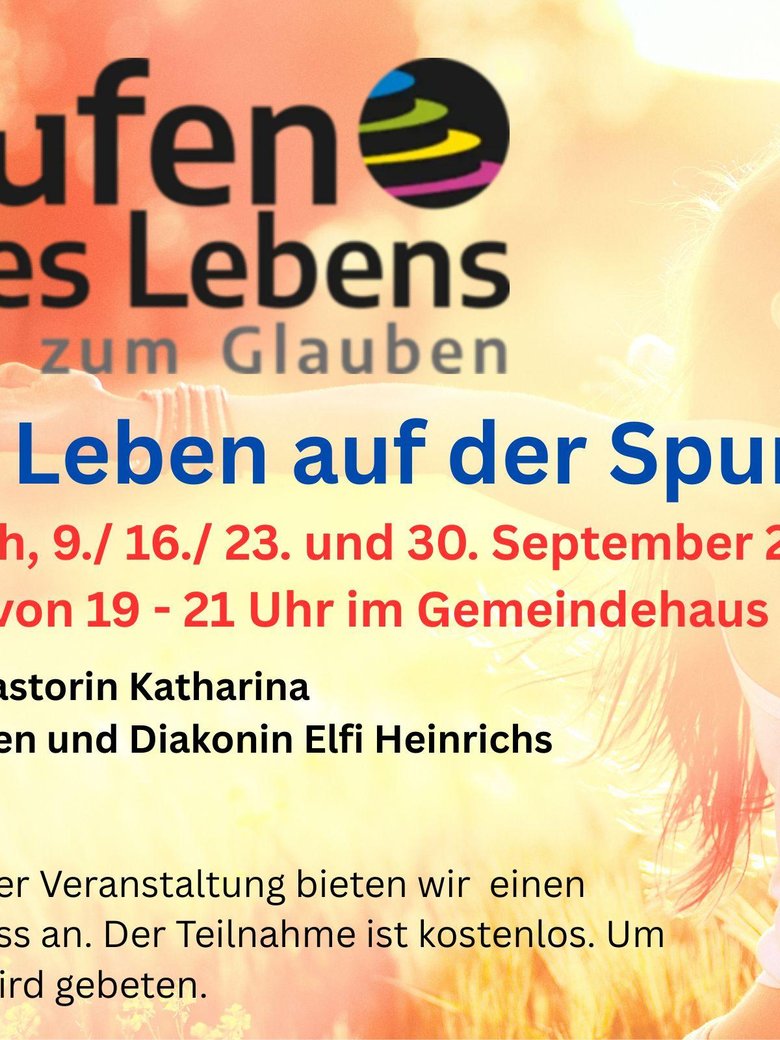 Dem Leben auf der Spur - Ein Glaubenskurs für Erwachsene