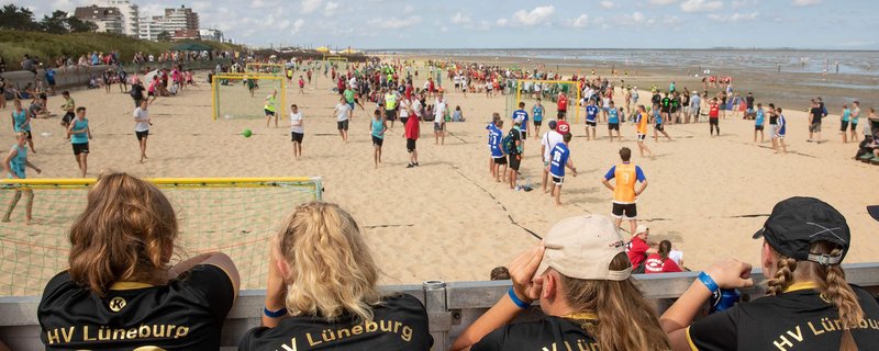 Beachhandballturnier für Jugend-Teams und Inklusionsmannschaften